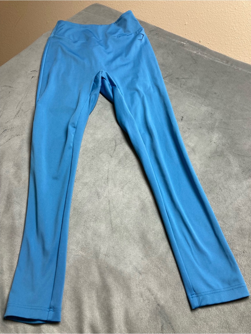 Gymshark Scrunch Butt Blue Leggings Medium